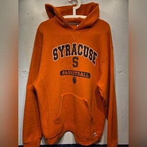 Vintage Syracuse Orangemen NCAA Basketball Hoodie (Large)